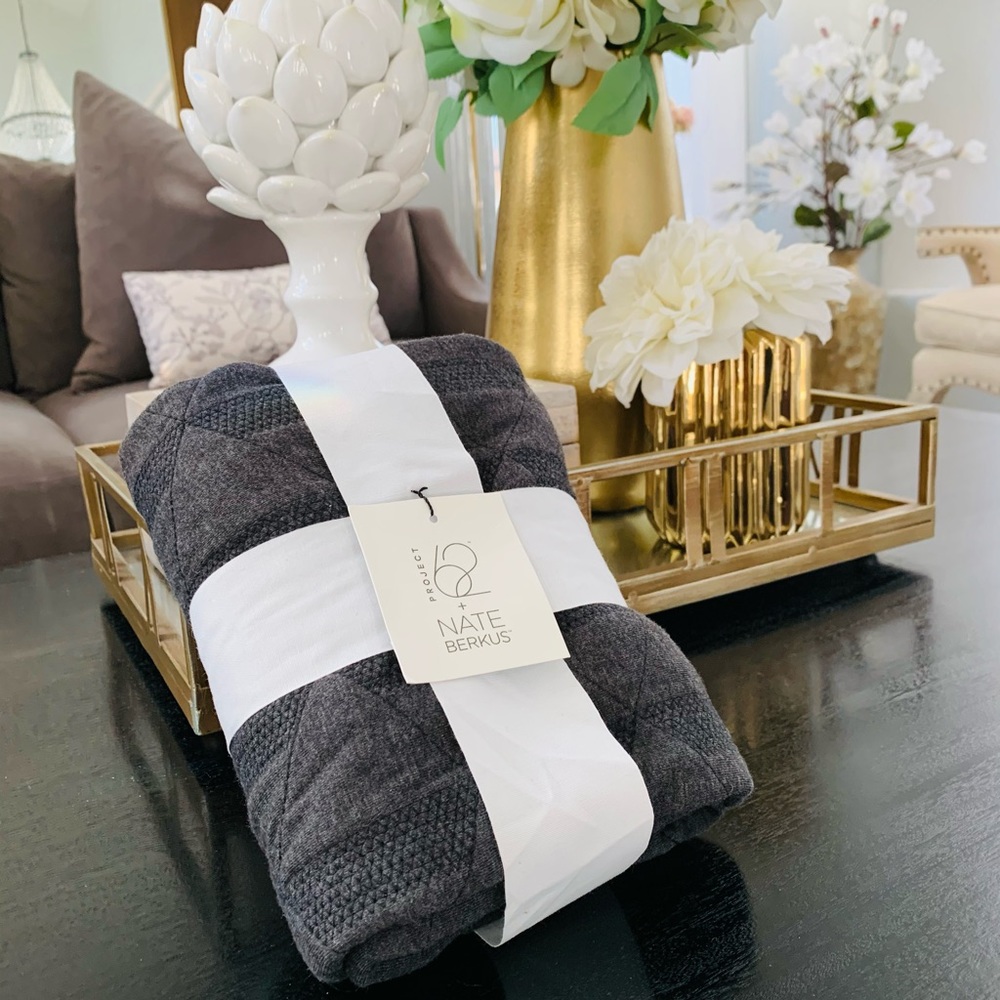 Project 62 charcoal sham-KING